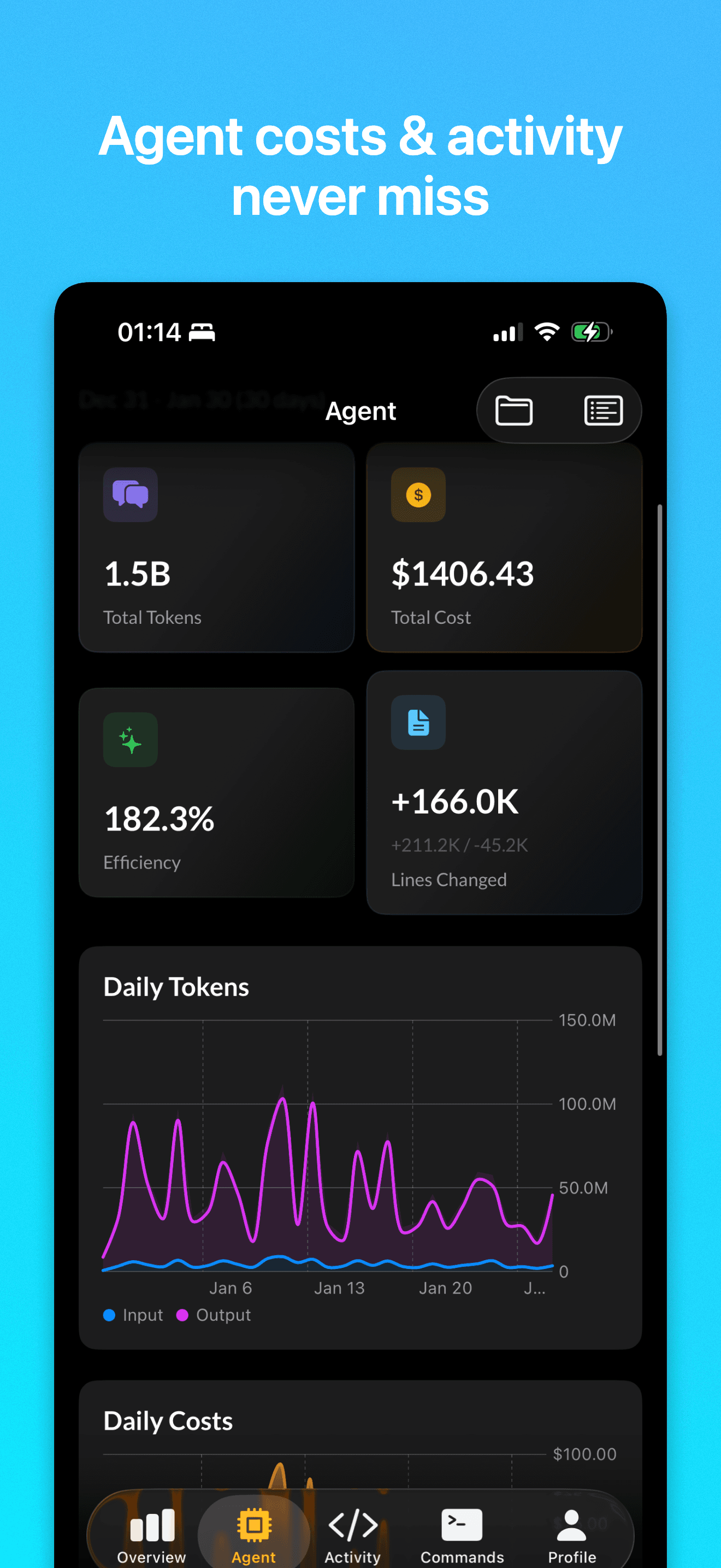 ShellTime iOS - Activity Timeline
